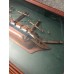 Nautical Decor U.S.S. Constitution Ship Framed in Shadow Box, 21 "X 13.5" X 2.5"   153074343919